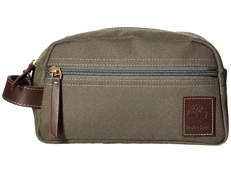 

Timberland Canvas Travel Kit (Olive 1) Travel Pouch