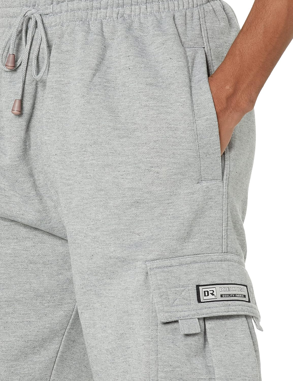 DREAM USA Men's Fleece Cargo Shorts Heavyweight M-5XL - Image 3