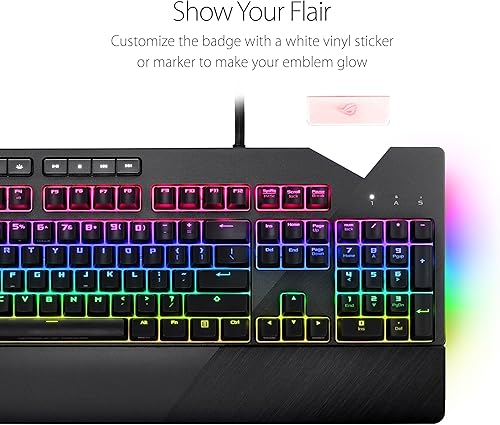 Miniatura 2 de ASUS ROG Strix Flare Call of Duty Black Ops 4 Edition Mechanical Gaming Keyboard Certified Refurbished