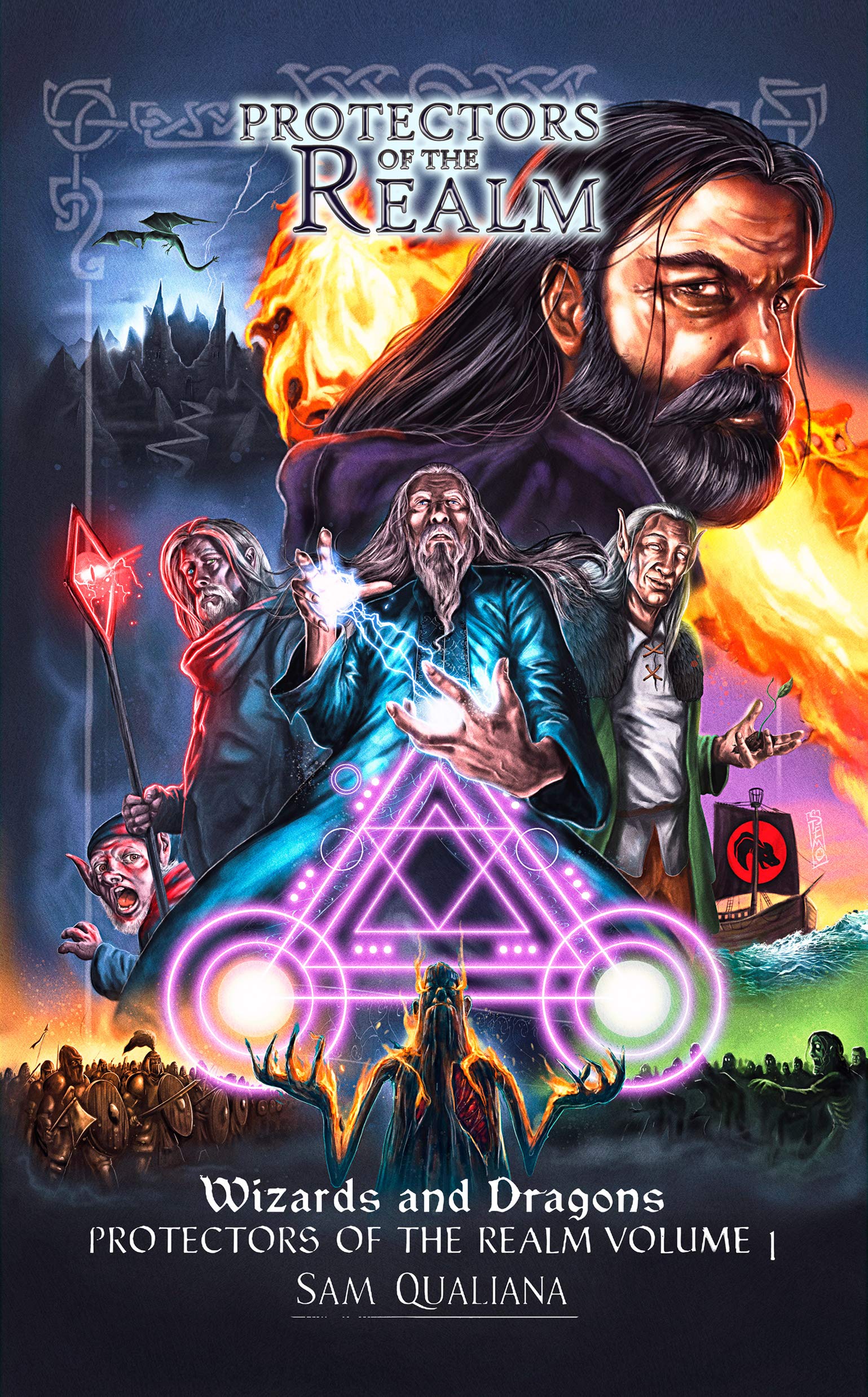 Protectors of the Realm: Wizards and Dragons