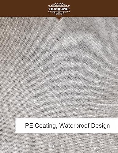 Miniatura 117 de HUNRUNG Cesta rectangular de almacenamiento de lona, bonita cesta organizadora de lona para mascotas, juguetes de niños, libros, ropa, perfecta