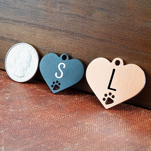 Miniatura 7 de Ultra Joys Etiqueta de identificación para perro, etiqueta para perro personalizada, etiqueta para perro, etiqueta de identificación de mascotas,