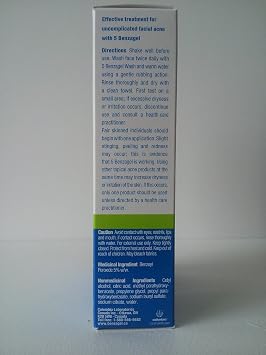 Benzagel 5 Acne Wash, 85ml