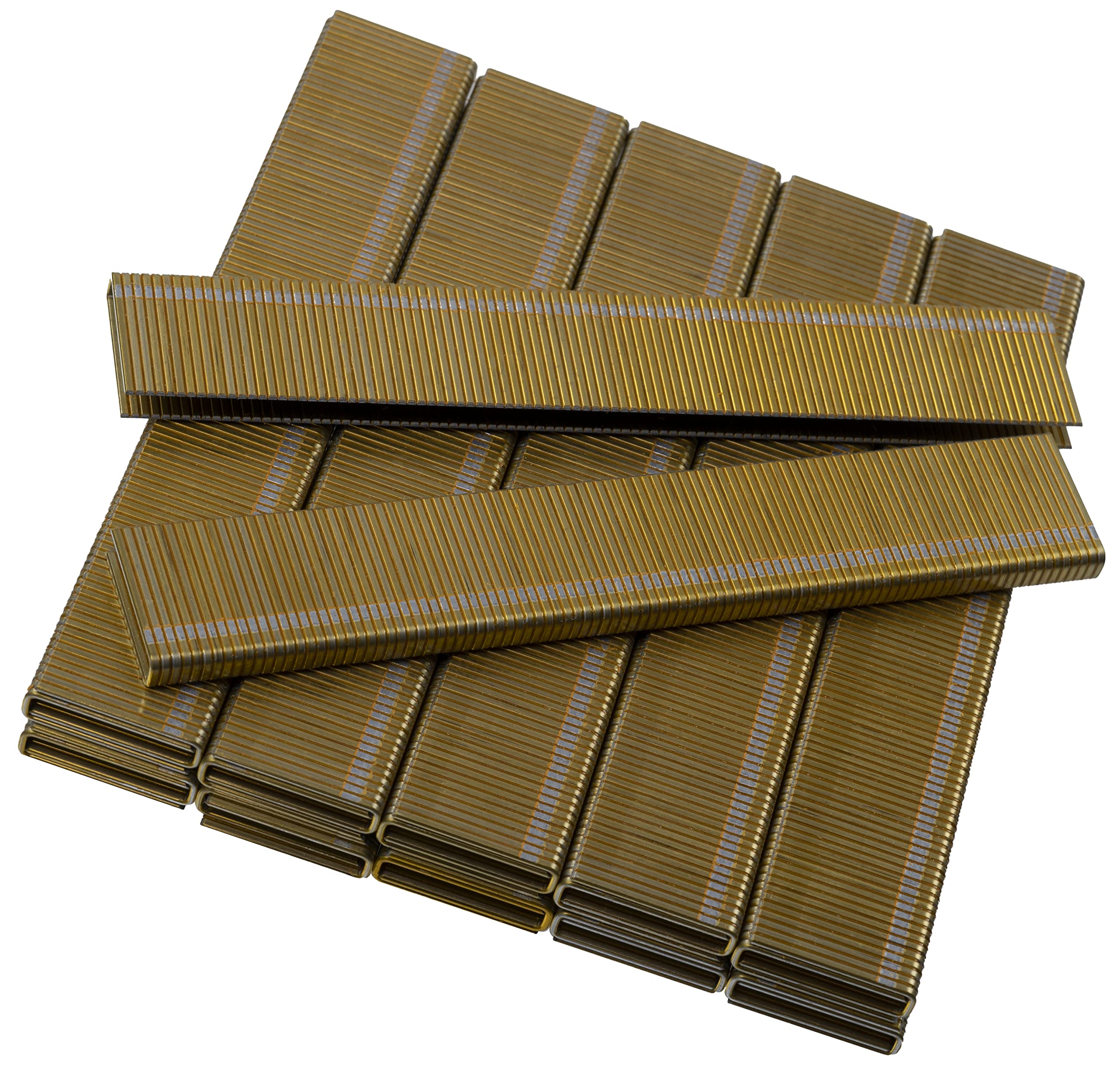 AERZETIX - C58790 - Set di 2200 graffette a corona stretta - 21x5.5x1mm - per spillatrice chiodatrice - accessorio di cucitrice tappezzeria falegnameria legno - in acciaio