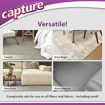 Capture Pre-Mist Soil Release for Carpet Dry Cleaner Powder - 24oz (2 Pack)