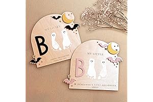 Custom Halloween Footprint Art: Preserve Your Baby's First Spooky Adventure