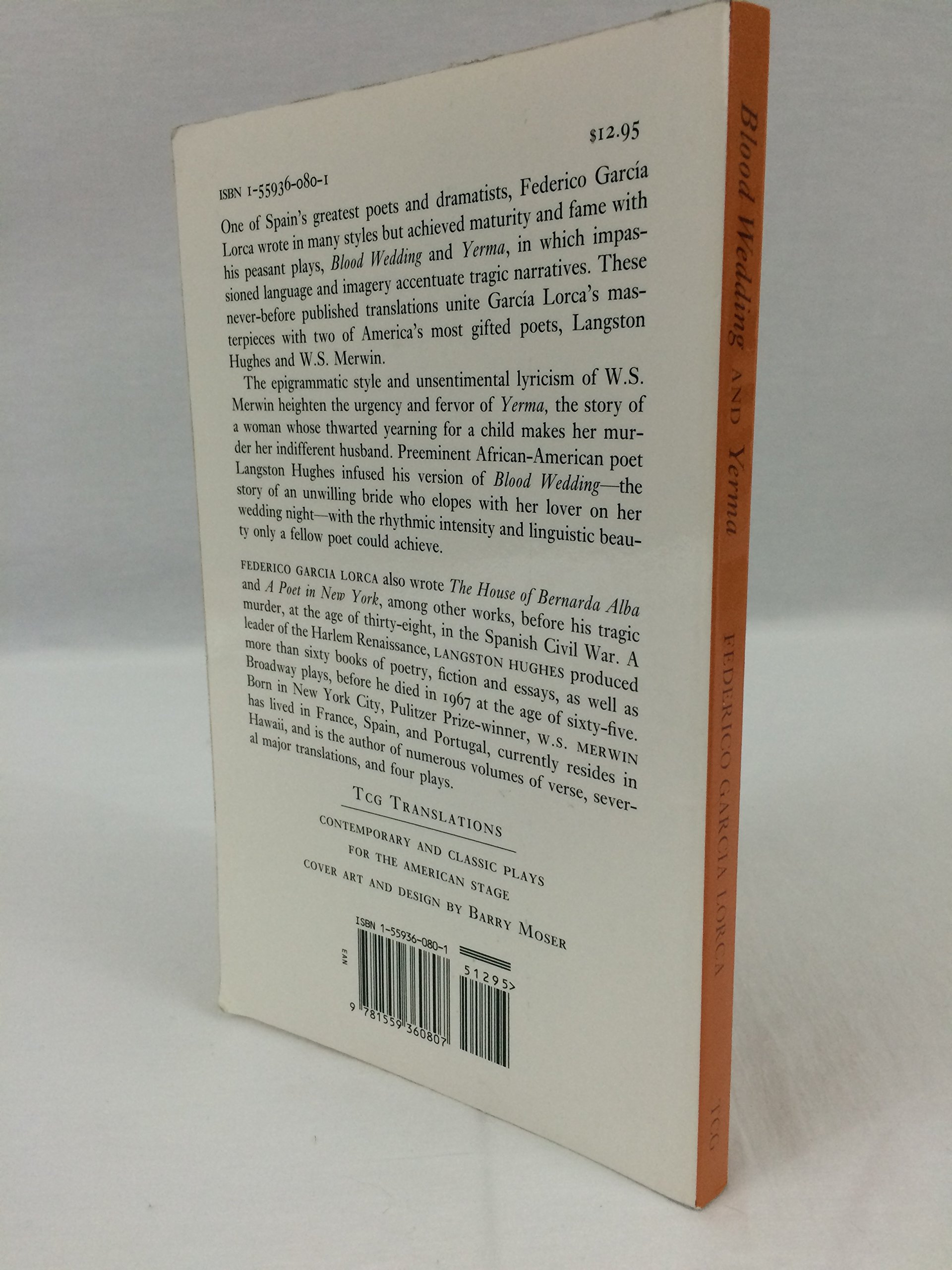 Blood Wedding and Yerma (TCG Translations) - Image 2