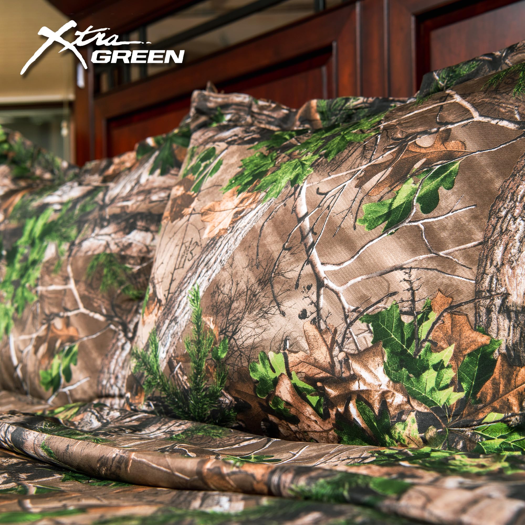 Amazon｜Northwest Realtree 掛け布団と枕カバーセット ツイン リアル