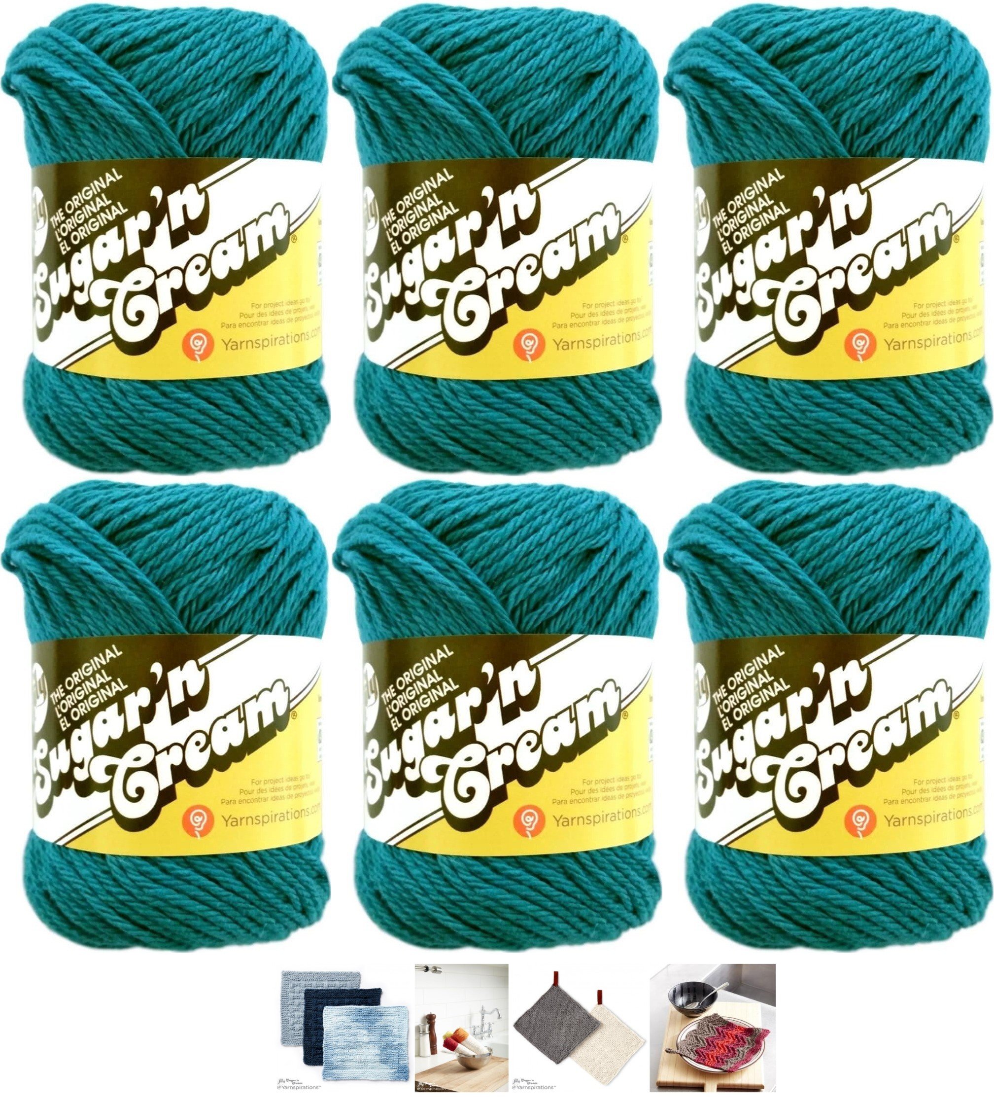 Bulk Lily Sugar'n Cream Teal 6-Pack