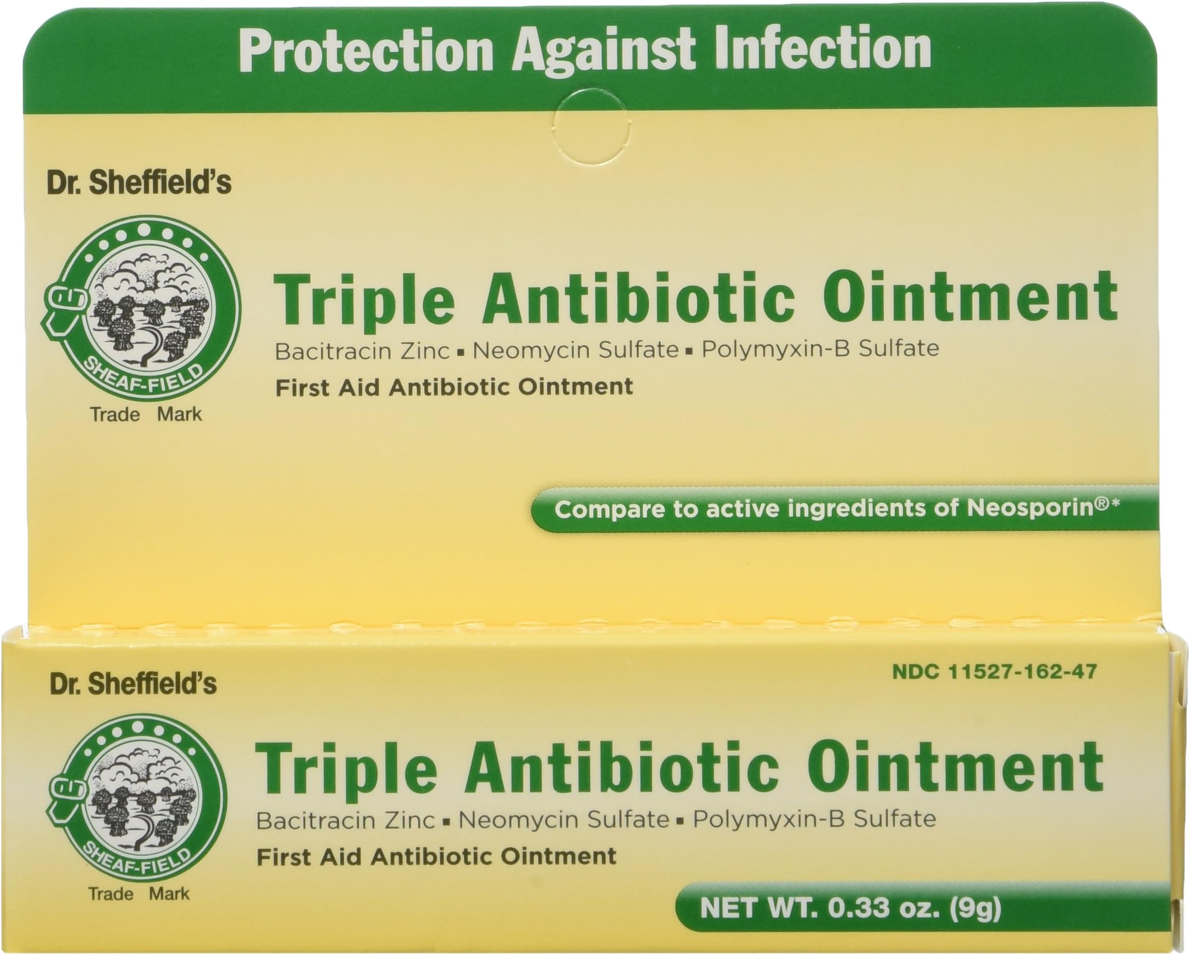 Dr. Sheffield's Triple Antibiotic Ointment .33 ounce tube (3 Pack)