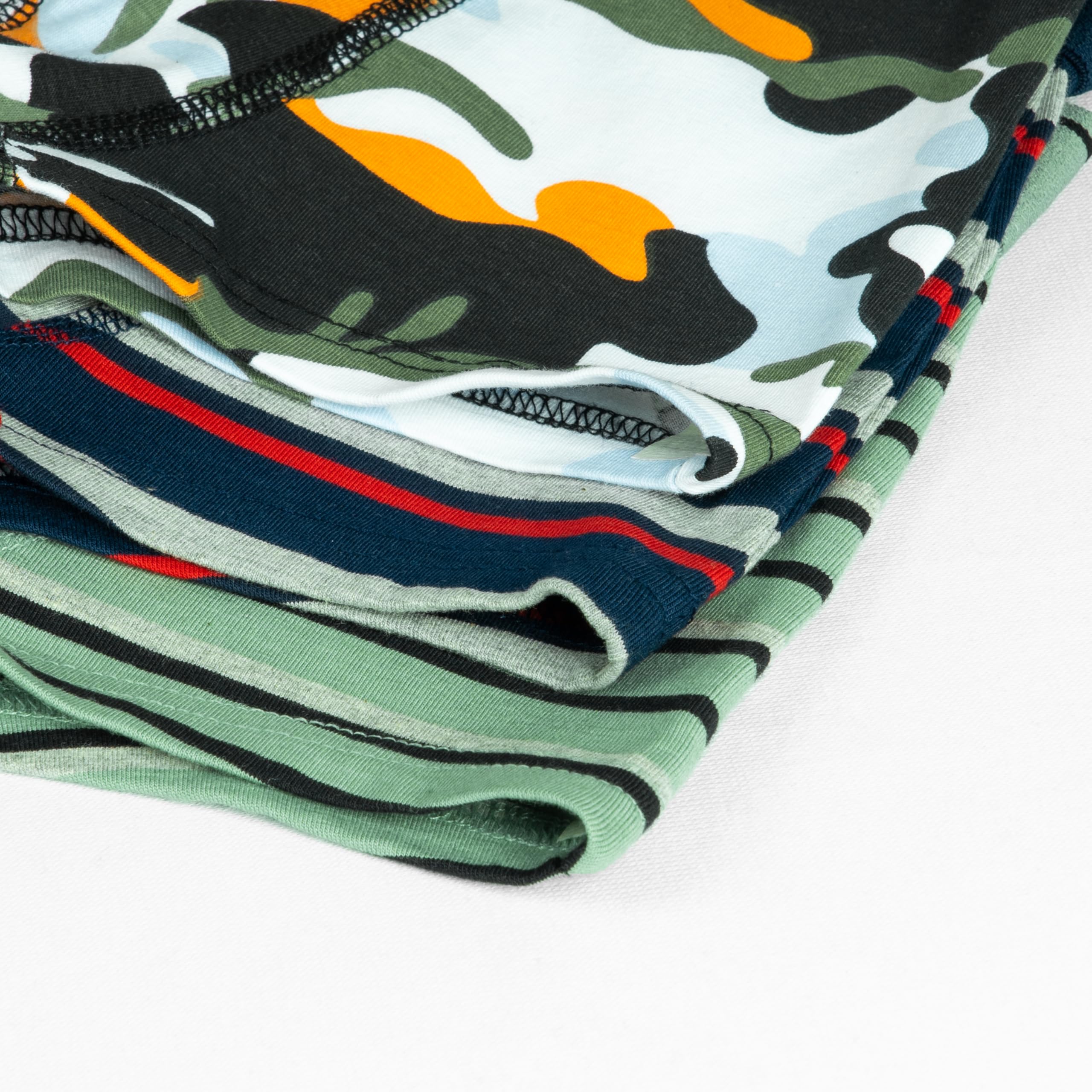 ARIEL Boys Cotton Boxers(Pack of 3)(AR-BT-P3-13-14_Years-S1-green_str) - Image 4 thumbnail