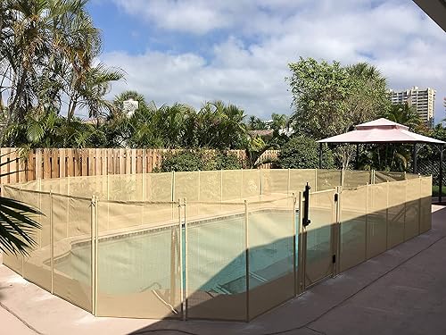 WaterWarden WWG201B - Puerta de 30 pulgadas de ancho con cierre automático y extraíble, coordina con valla de seguridad infantil de 4 x 12 pies para