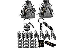 Show Appreciation: You Work Harder Than an Ugly Stripper Keychain Party Favors 150 Pack