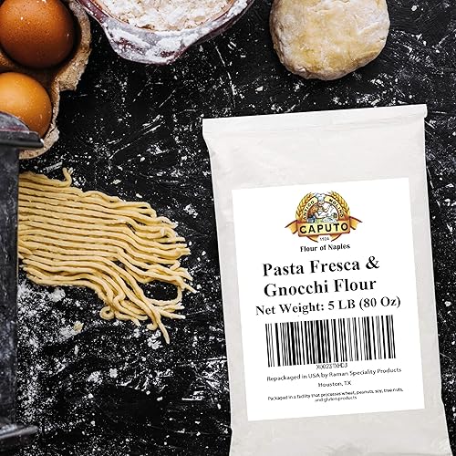 Miniatura 4 de 00 Antimo Caputo - Harina de pasta y ñoquis, 5 libras a granel, tipo italiano de grano doble cero, mezcla de trigo extraída, totalmente natural para