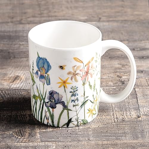 Miniatura 7 de Maison d' Hermine - Taza de café de porcelana fina Morzine con asa para bebidas calientes, café, capuchino, café con leche, cacao, té, para el