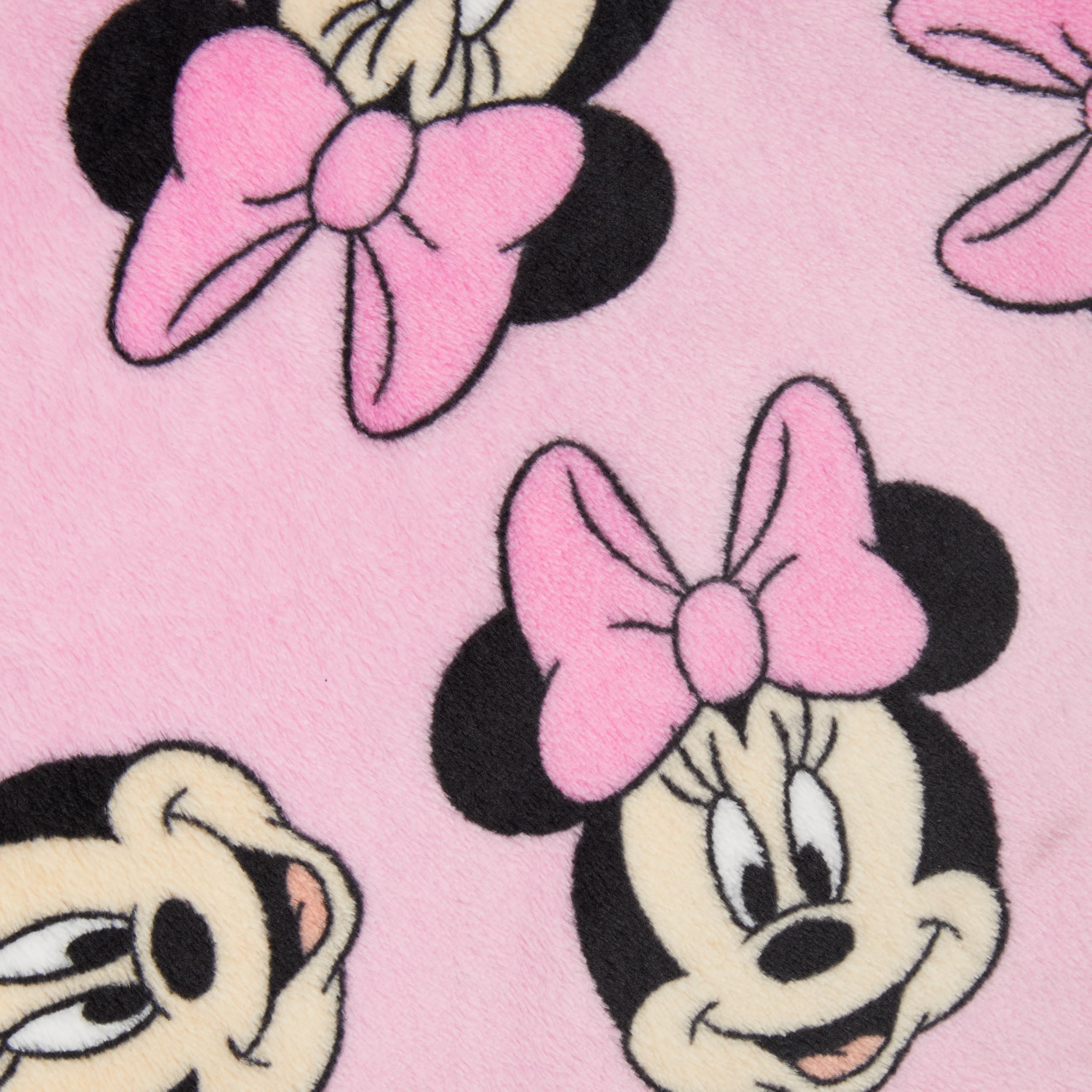 Disney Minnie Mouse - Sudaderas con Capucha para Niña, Sudadera Batamanta de Polar Oversize Niñas