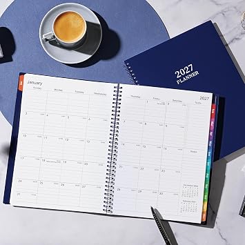 Vondafe 2027 Planner Weekly and Monthly - JAN 2027 - DEC 2027, 911