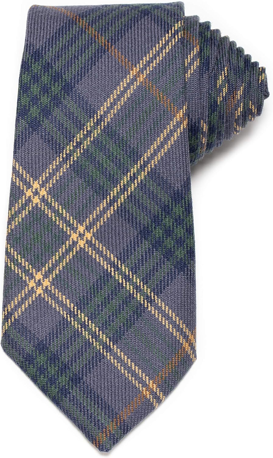 Irish County Fermanagh Plaid Necktie Tartan Ties for Men