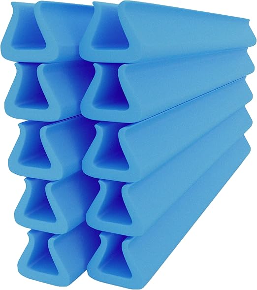 10x Foam Hand Rail, Door Frame & Spindle Protection 2 mt 45mm x 60mm