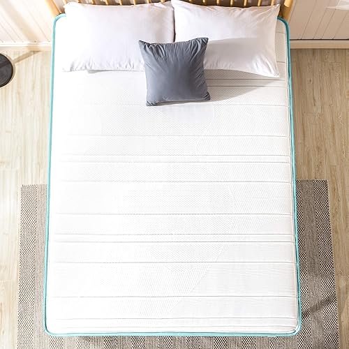 Miniatura 40 de Zinus Colchón de resorte superior apretado de 10 pulgadas, tamaño matrimonial, colchón de resortes interiores, certificado CertiPUR-US, colchón en