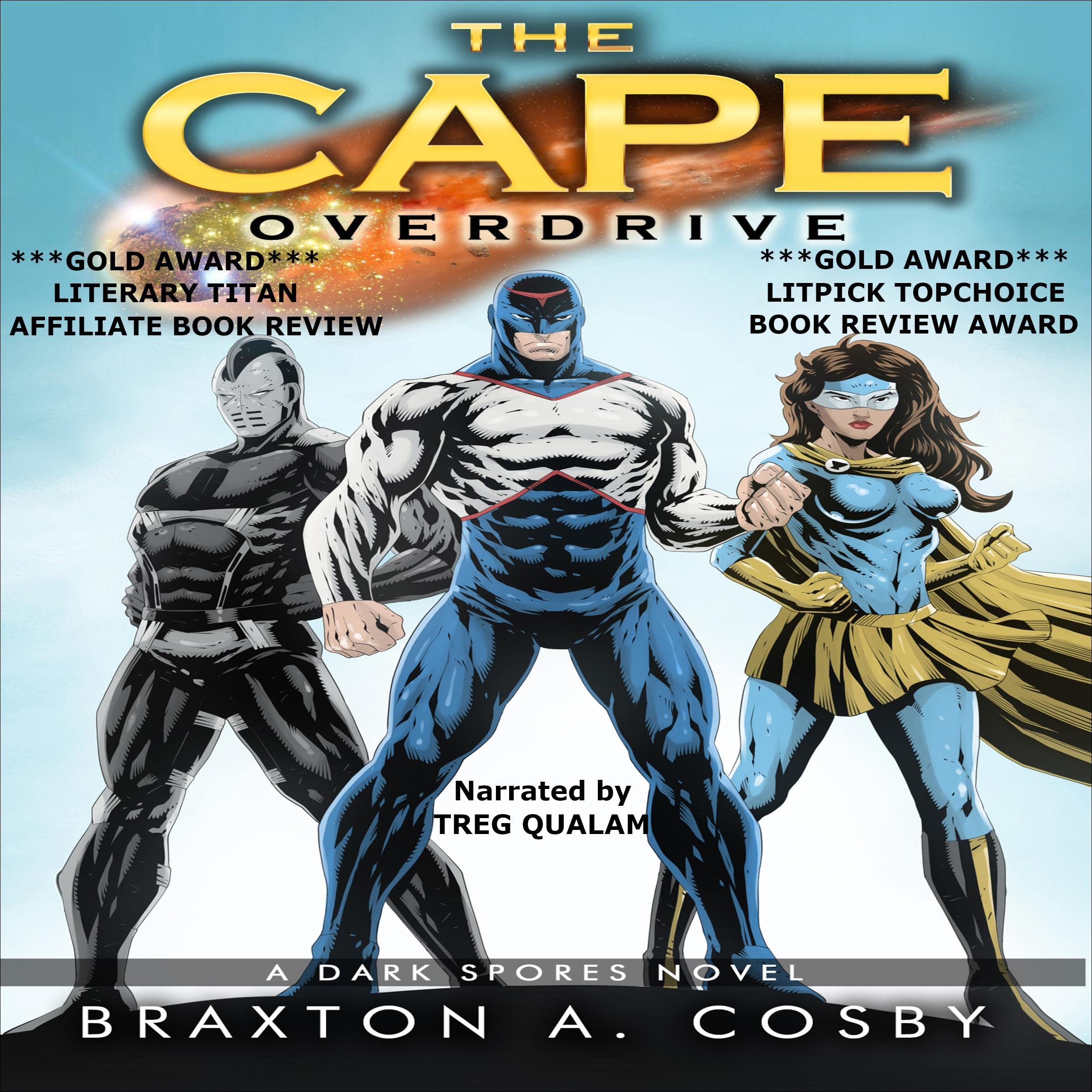 Cover art for The Cape: A Dark Spores Novel, Book 5