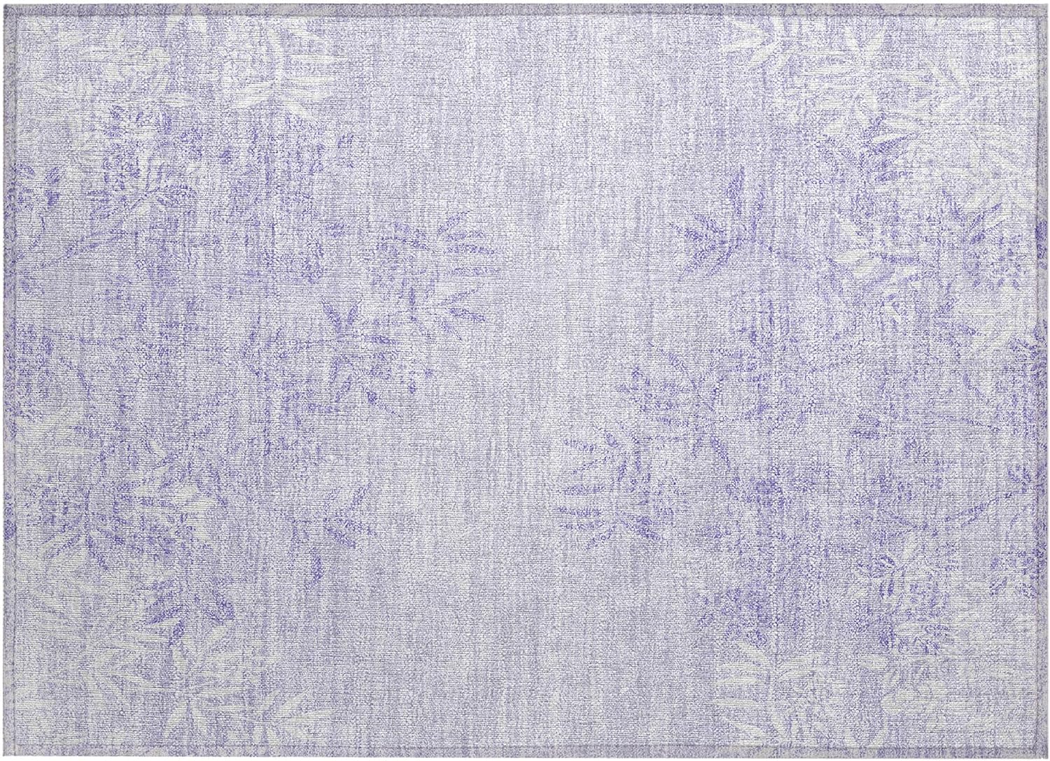 Addison Rugs Chantille ACN673 Lilac 1'8" x 2'6" Indoor Outdoor Area Rug, Easy Clean, Machine Washable, Non Shedding, Bedroom, Entry, Living Room, Dining Room, Kitchen, Patio Rug