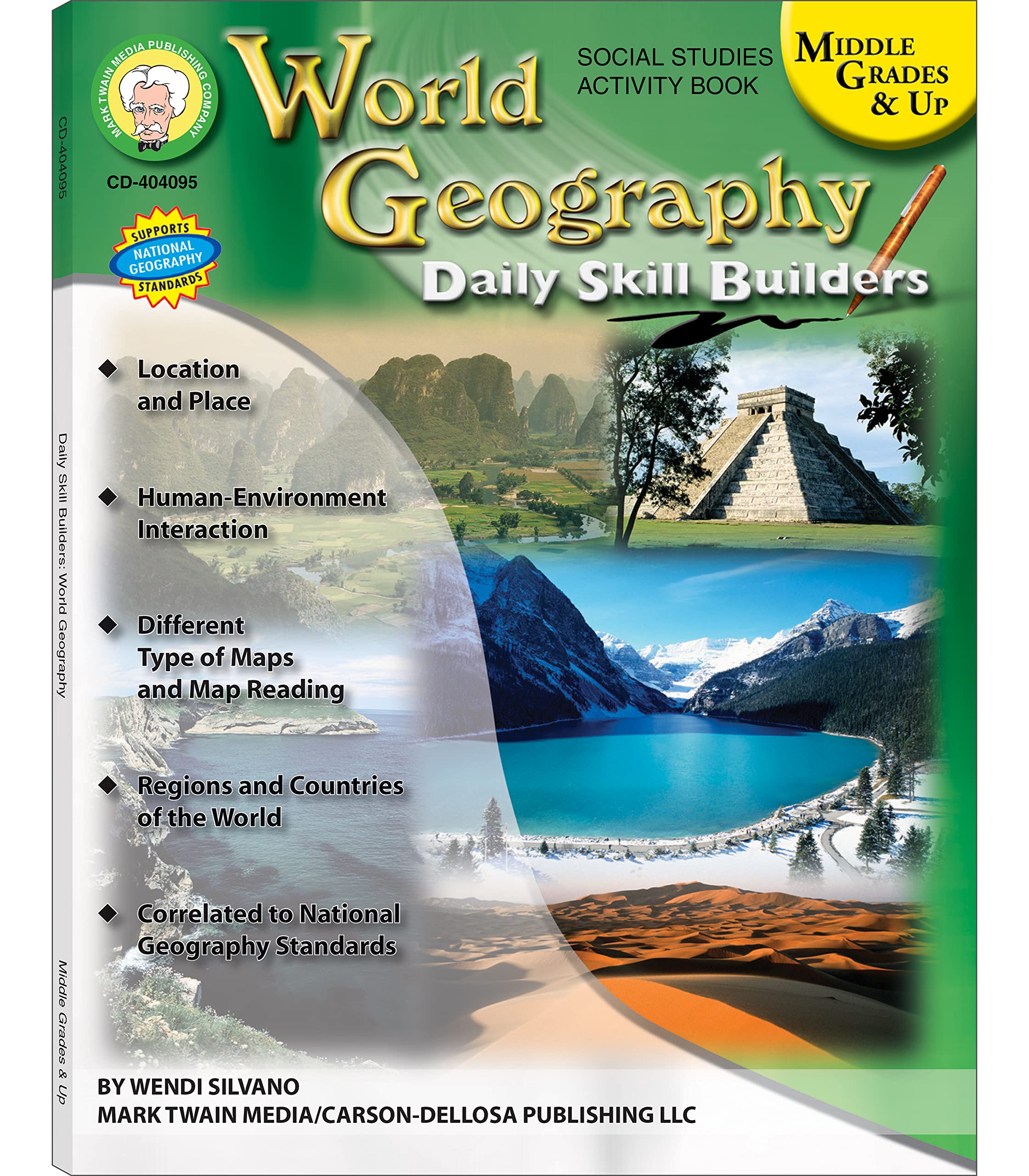 World Geography, Middle Grades & Up (Daily Skill Builders)