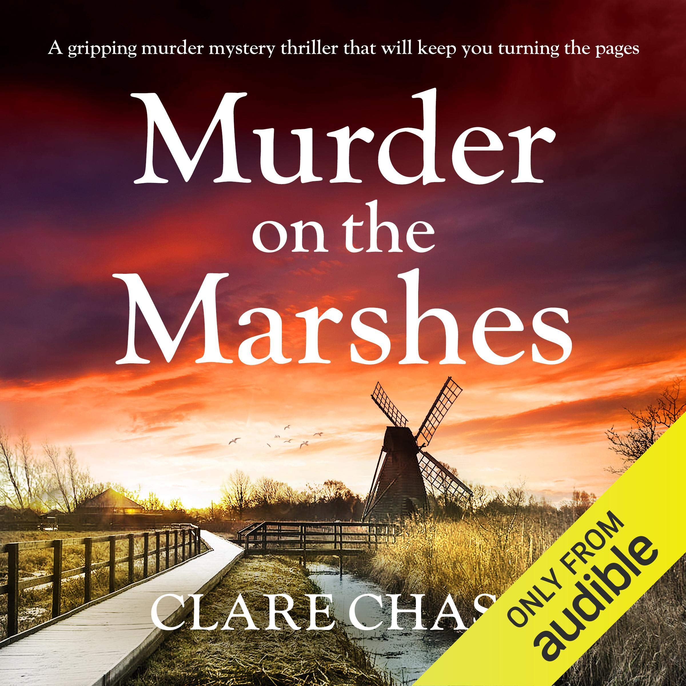 Cover art for Murder on the Marshes