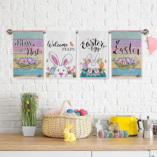 Miniatura 7 de Hexagram Toallas de cocina de Pascua 4pc