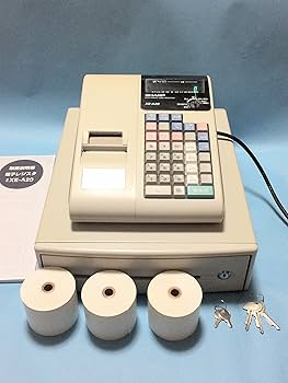 Sharp シャープ 電子レジスタ XE-A20(取説有)+ 感熱ロール紙10個 Sharp シャープ 電子レジスタ XE-A20(取説有)+ 感熱ロール紙10個