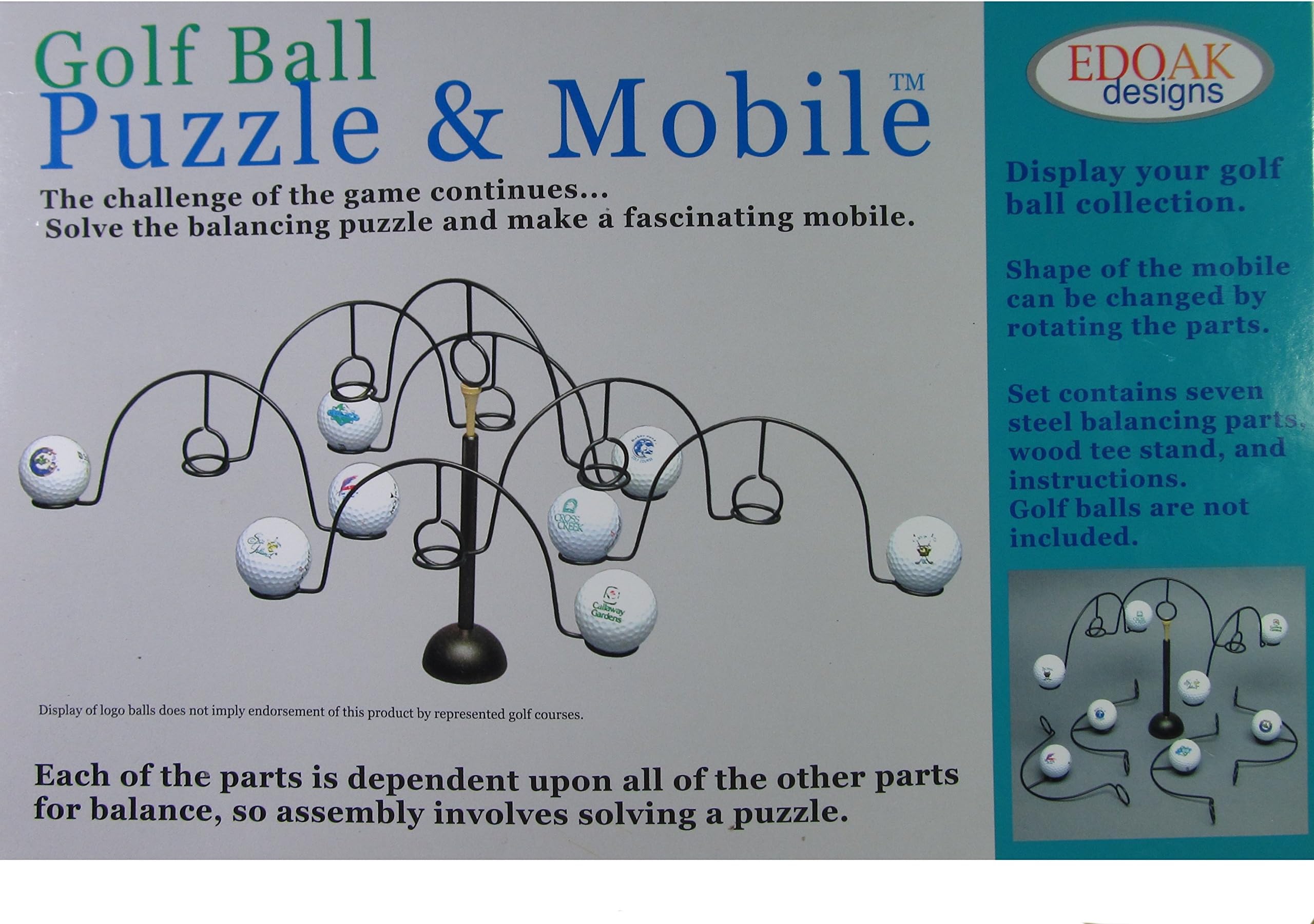 Golf Ball Puzzle & Mobile