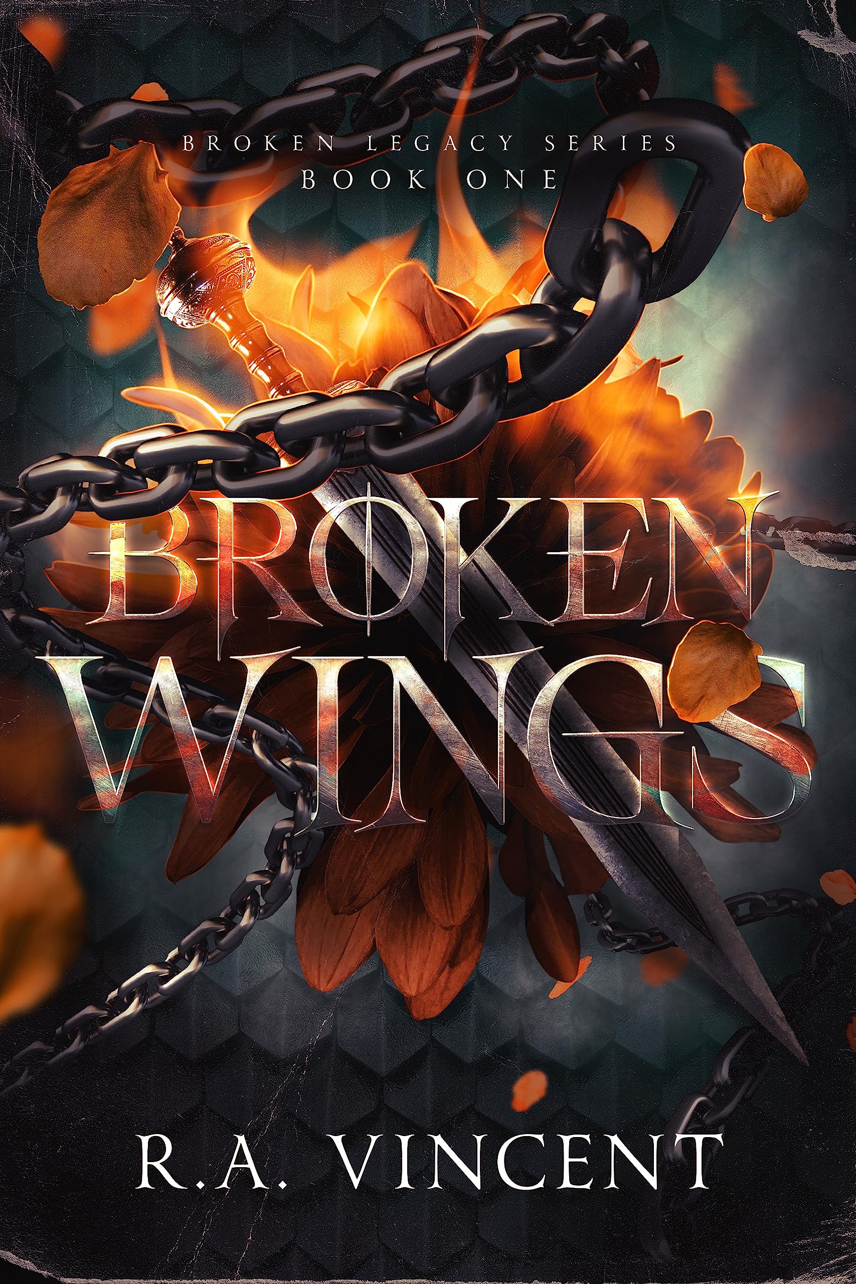 Broken Wings: A Dragon Rider Fantasy Romance (Broken Legacy Book 1)
