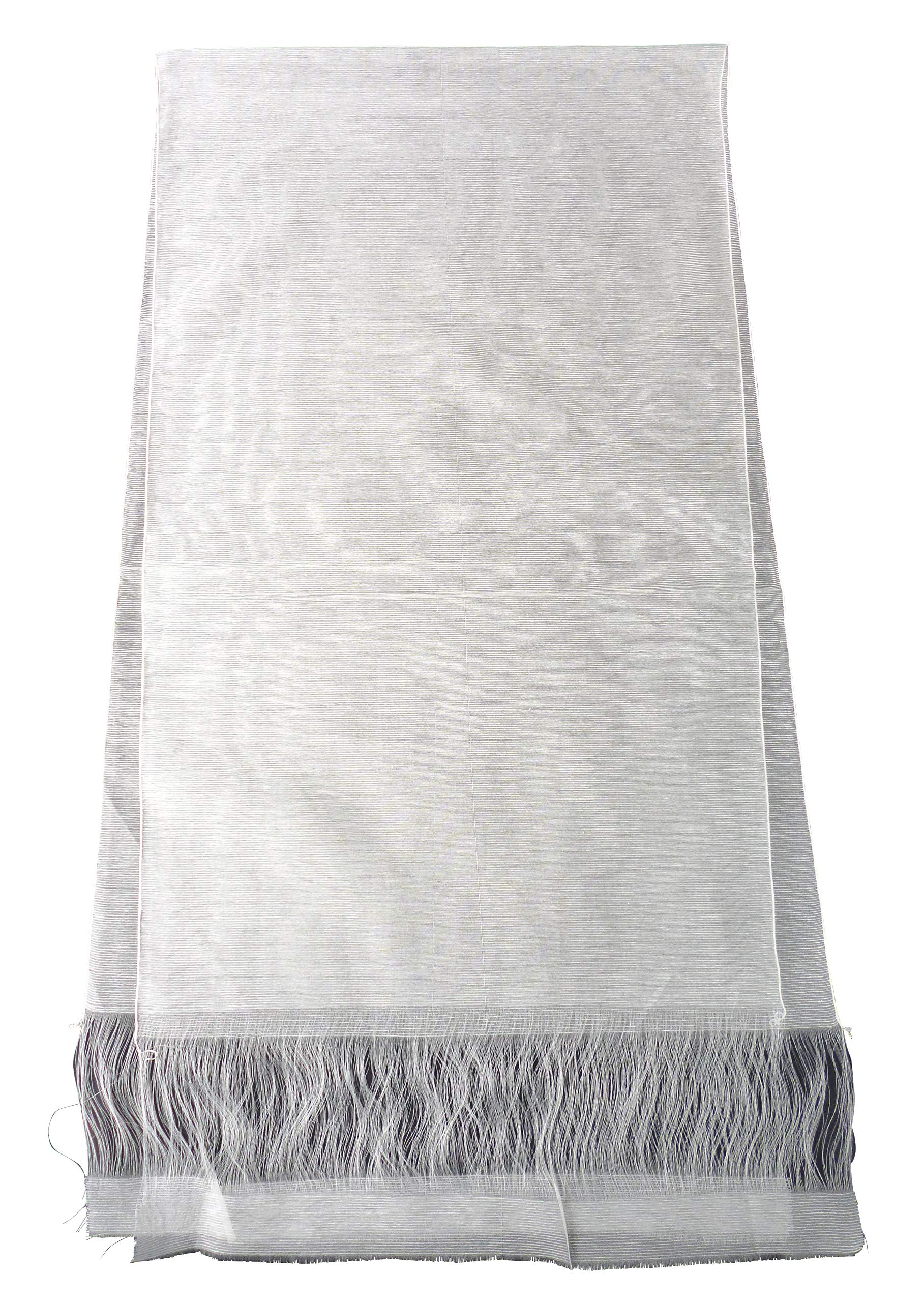 Aoki Woven Craft Silk-Cotton Stoles for Dyeing, Set of 4