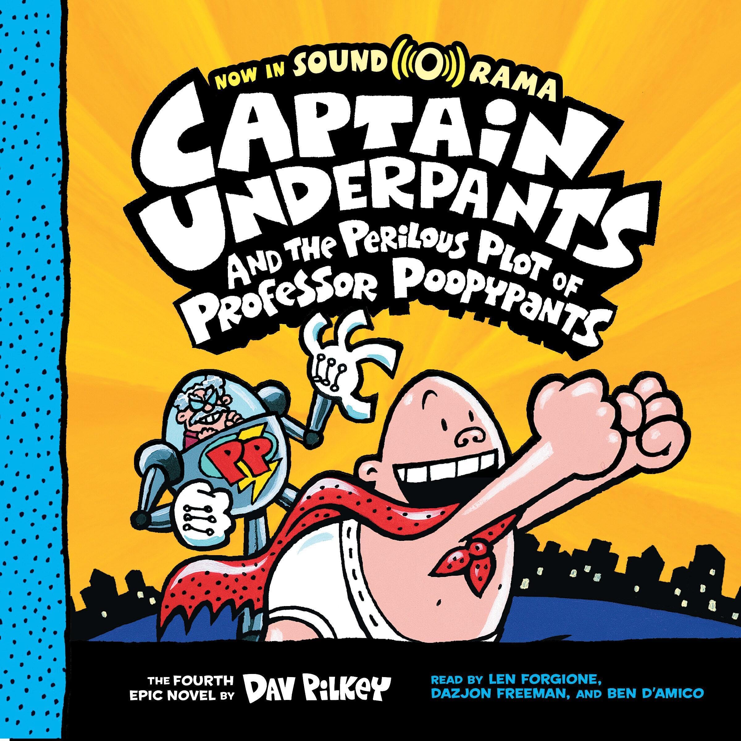 Cover art for Captain Underpants and the Perilous Plot of Professor Poopypants