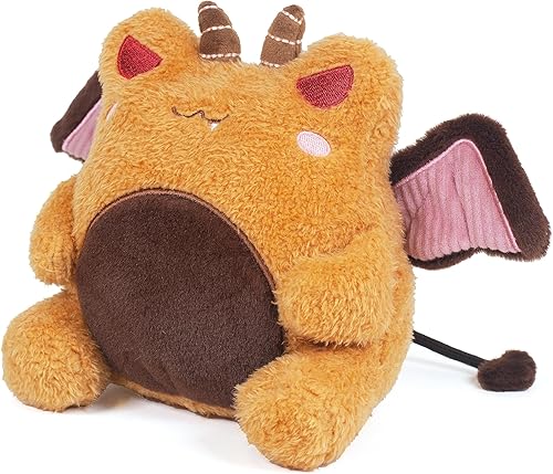 Miniatura 9 de Cuddle Barn PlushGoals - Jersey Devil Wawa The Froggie - Animal de peluche de rana kawaii de color naranja, 6 pulgadas