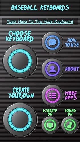 Teclados de Basebol