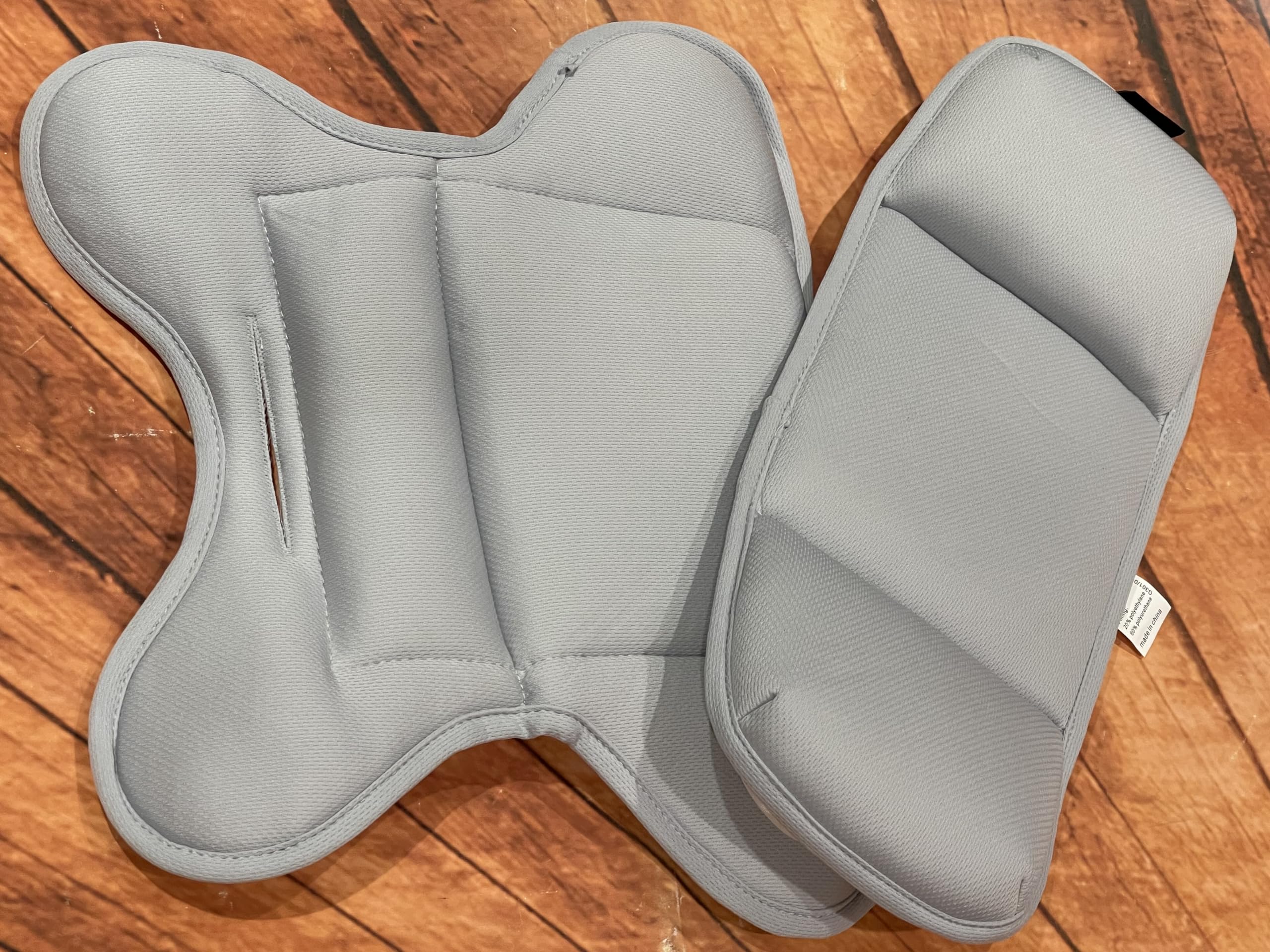 Stilnati Car Seat Protector Infant Head and Body Pillow Baby Insert Infant Soft Grey Insert Baby Waterproof Portable Liner Convertible Pads Carseat Stroller Accessories Machine Washable Seat