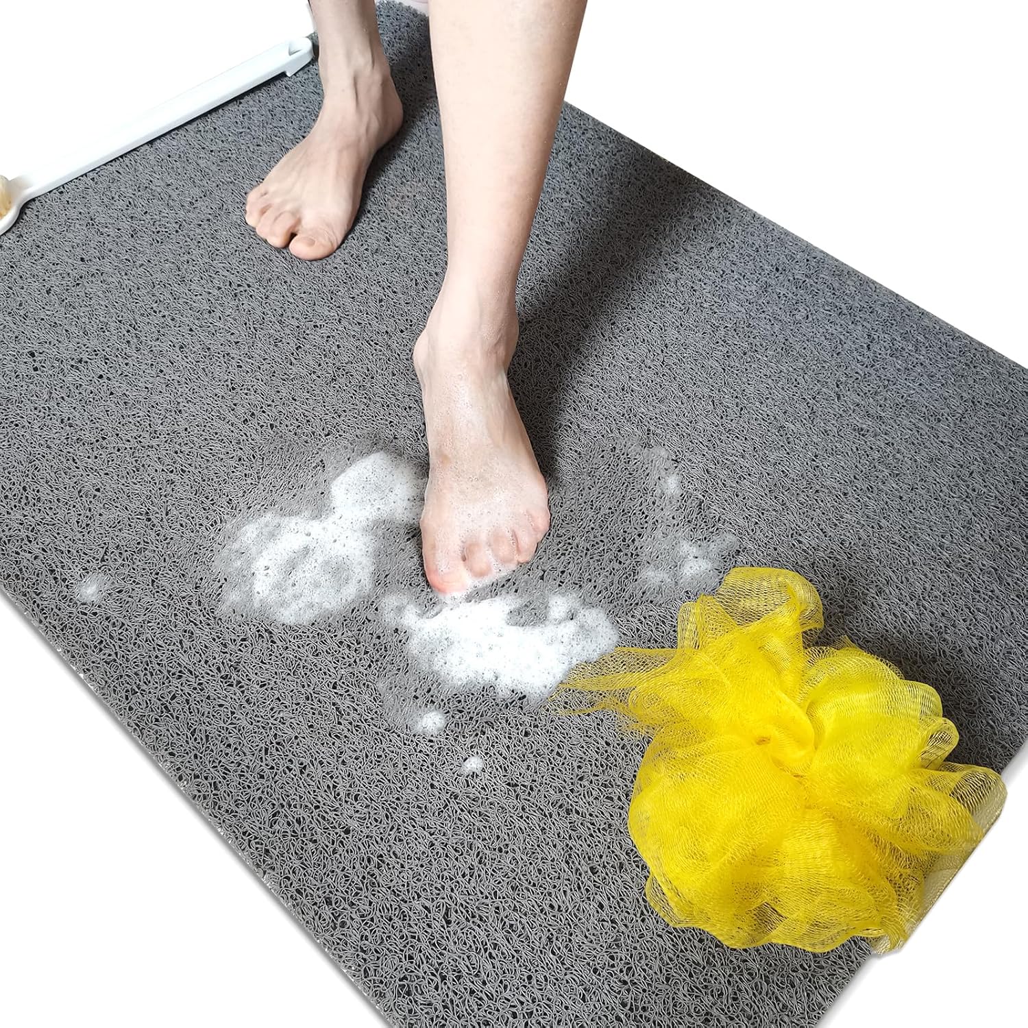 Bath and toilet door mats and shower mats