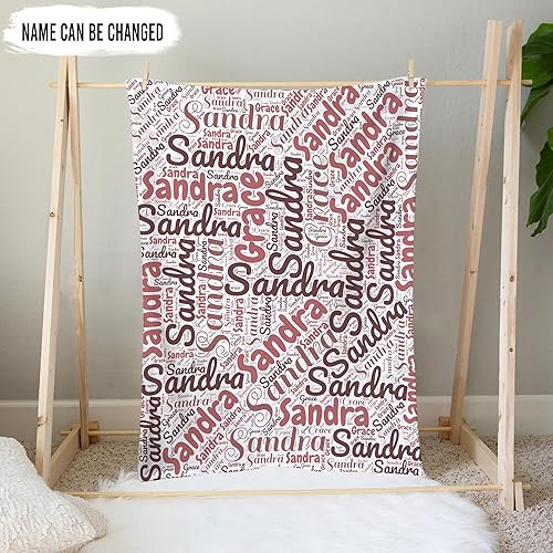 Vista 36 de Hyturtle Mantas de bebé personalizadas para niñas, mantas de bebé personalizadas para niñas, manta de bebé rosa floral, el mejor regalo para bebé