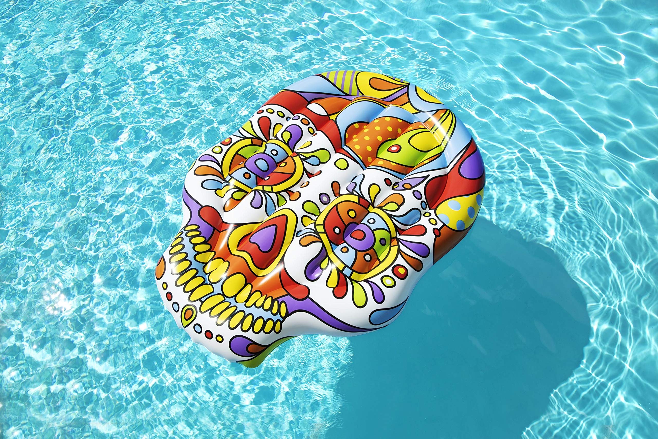 Bestway Matelas Gonflable Fiesta Skull 193 x 141 cm