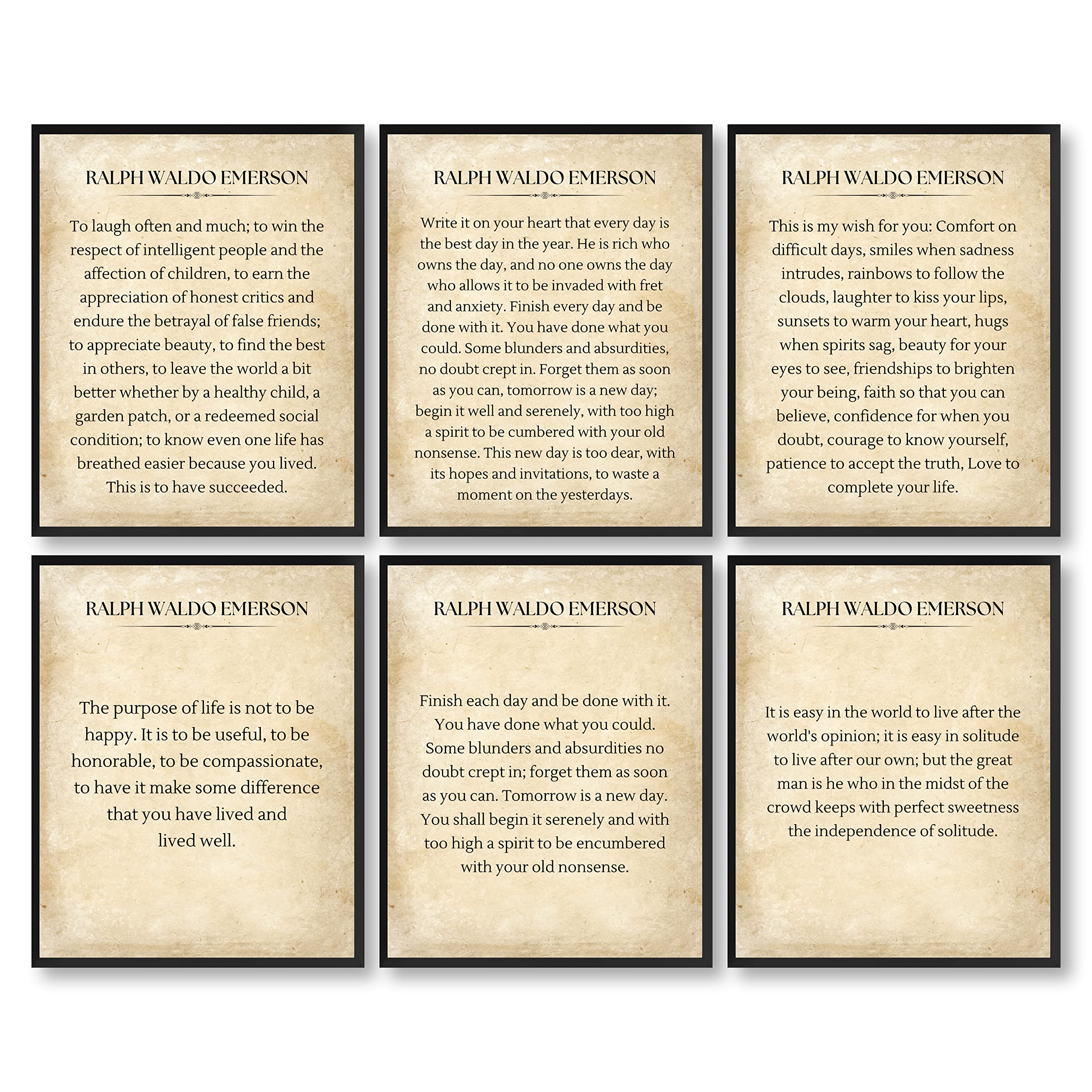 97 Decorralph Waldo Emerson Quotes Wall Art Inspirational Literary Quotes |  Desertcart Seychelles, image size:2560x2560