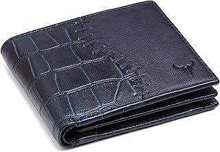 نابا هايد محفظة جلدية للرجال من انديا (ازرق)