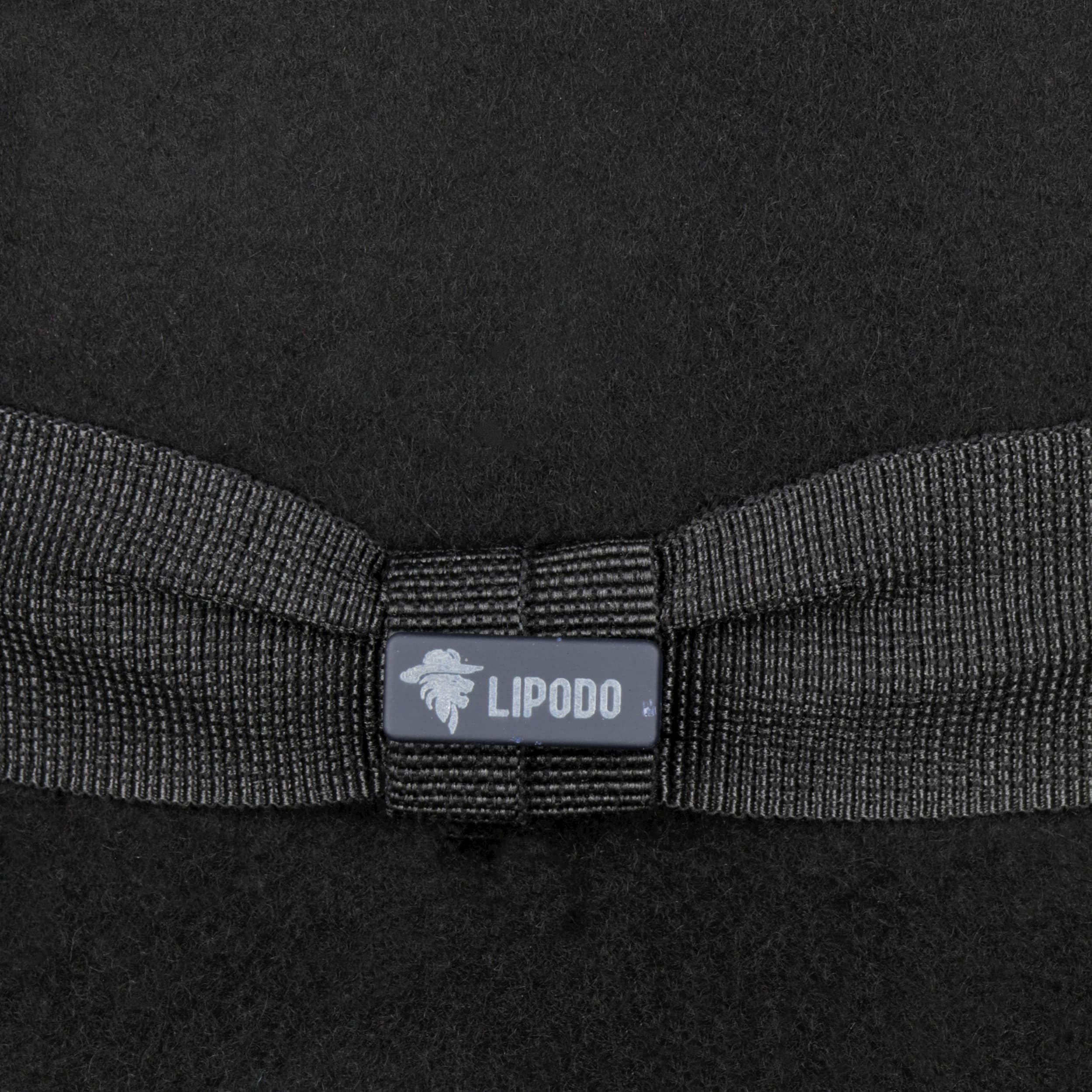 Lipodo Basic Bogart Filzhut Fedora Made in Italy Damen und Herren Sommer Winter