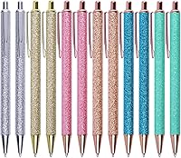 Vista 1 de 12 piezas de bolígrafos con purpurina