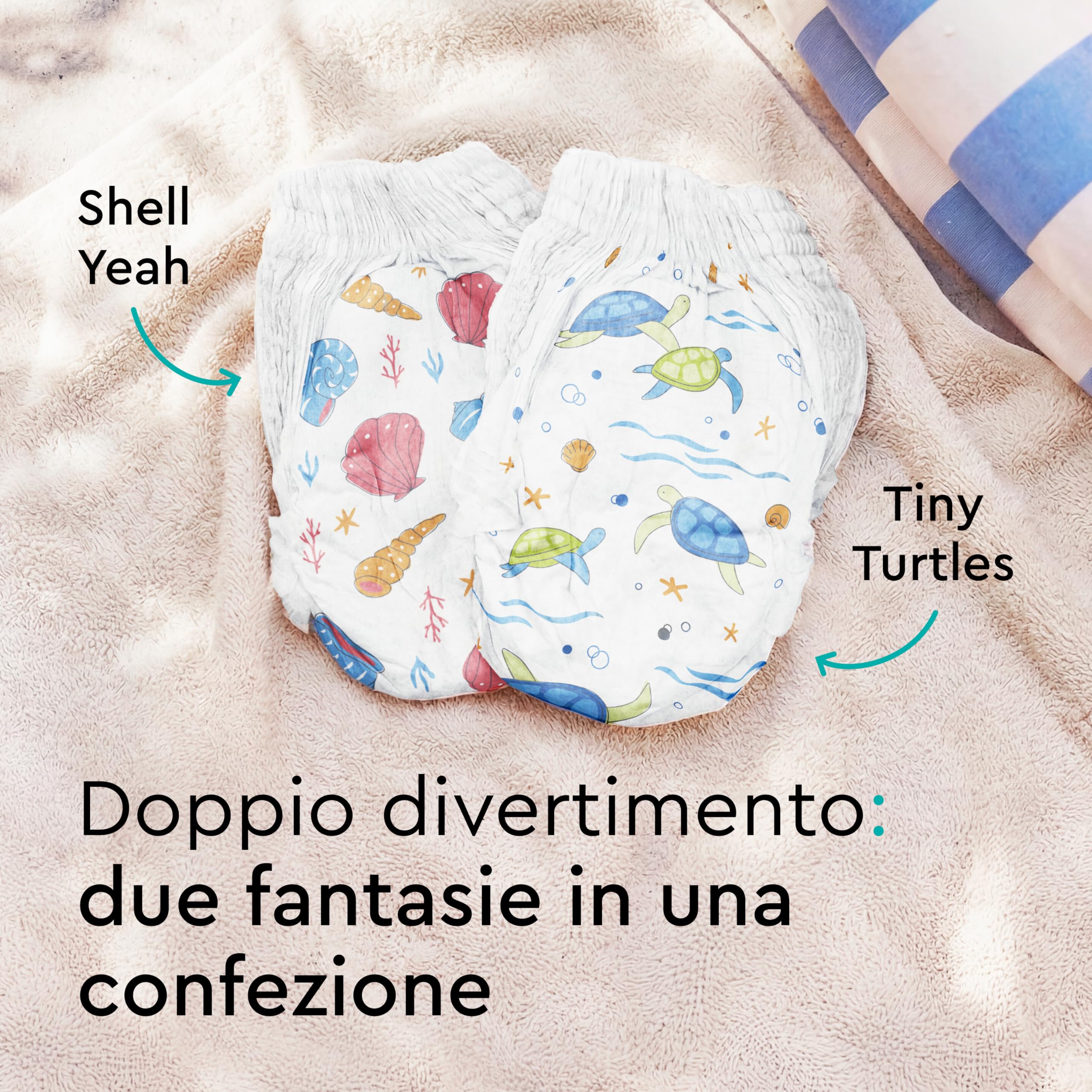LILLYDOO Pannolini costumino monouso taglia S 6+ kg 20 sztuk