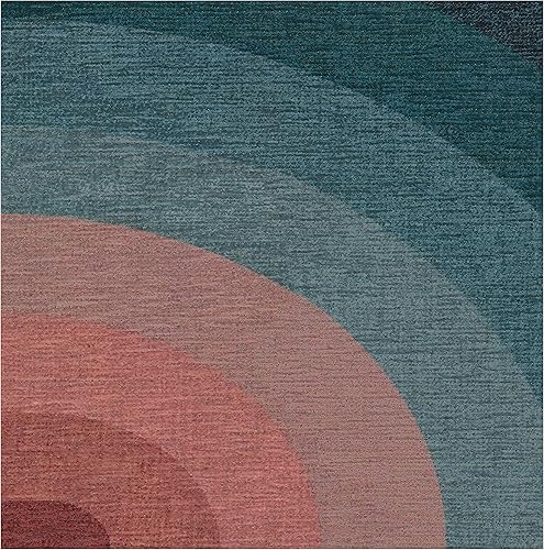 Miniatura 10 de Ruggable Absida - Alfombra lavable, perfecta para sala de estar, dormitorio, cocina, apta para mascotas y niños, no tóxica, resistente a las manchas