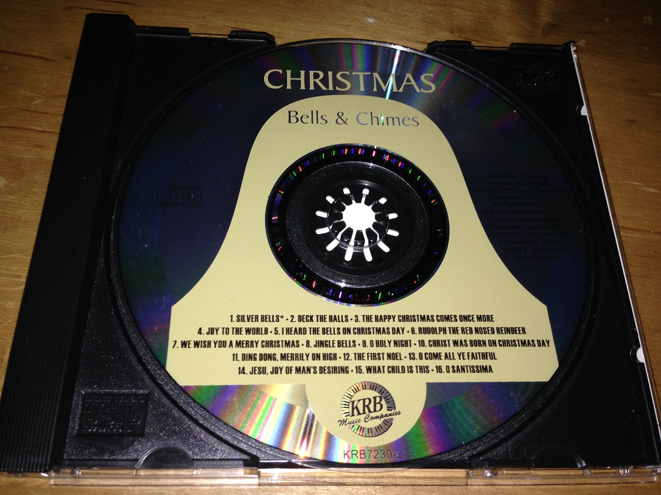 Christmas Bells & Chimes [Audio CD] Bennett, Kenneth R.