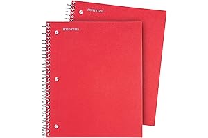 Mintra Durable Spiral Notebooks