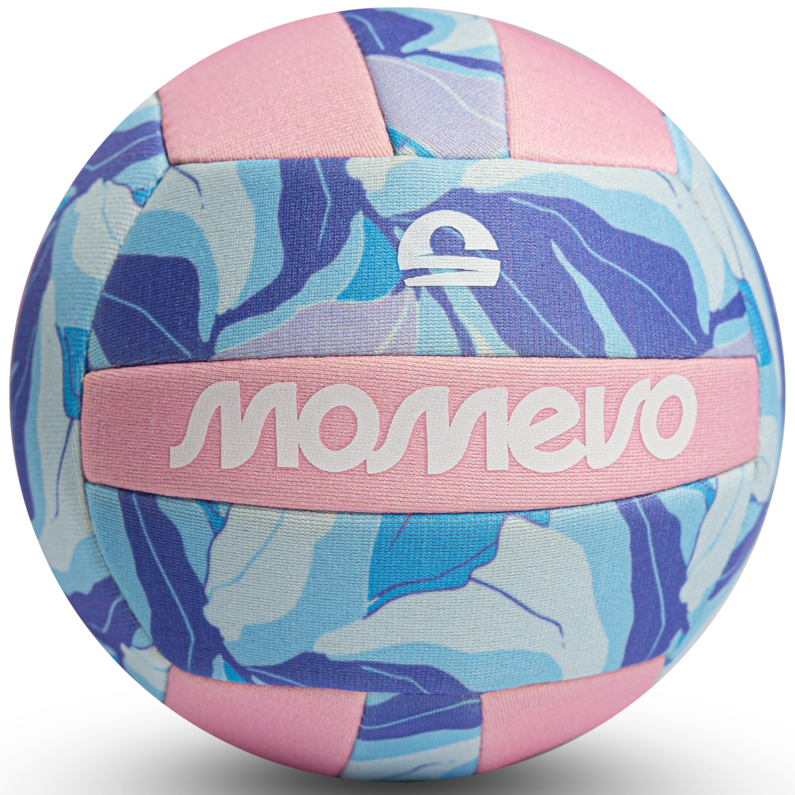 Momevo Beachbuddy Neopren Wasserball - Weicher Kinderball Größe 2 (Ø15cm) - Kleiner Kinderfußball ab 1 Jahr für draußen (Mermaid, Nur Ball)