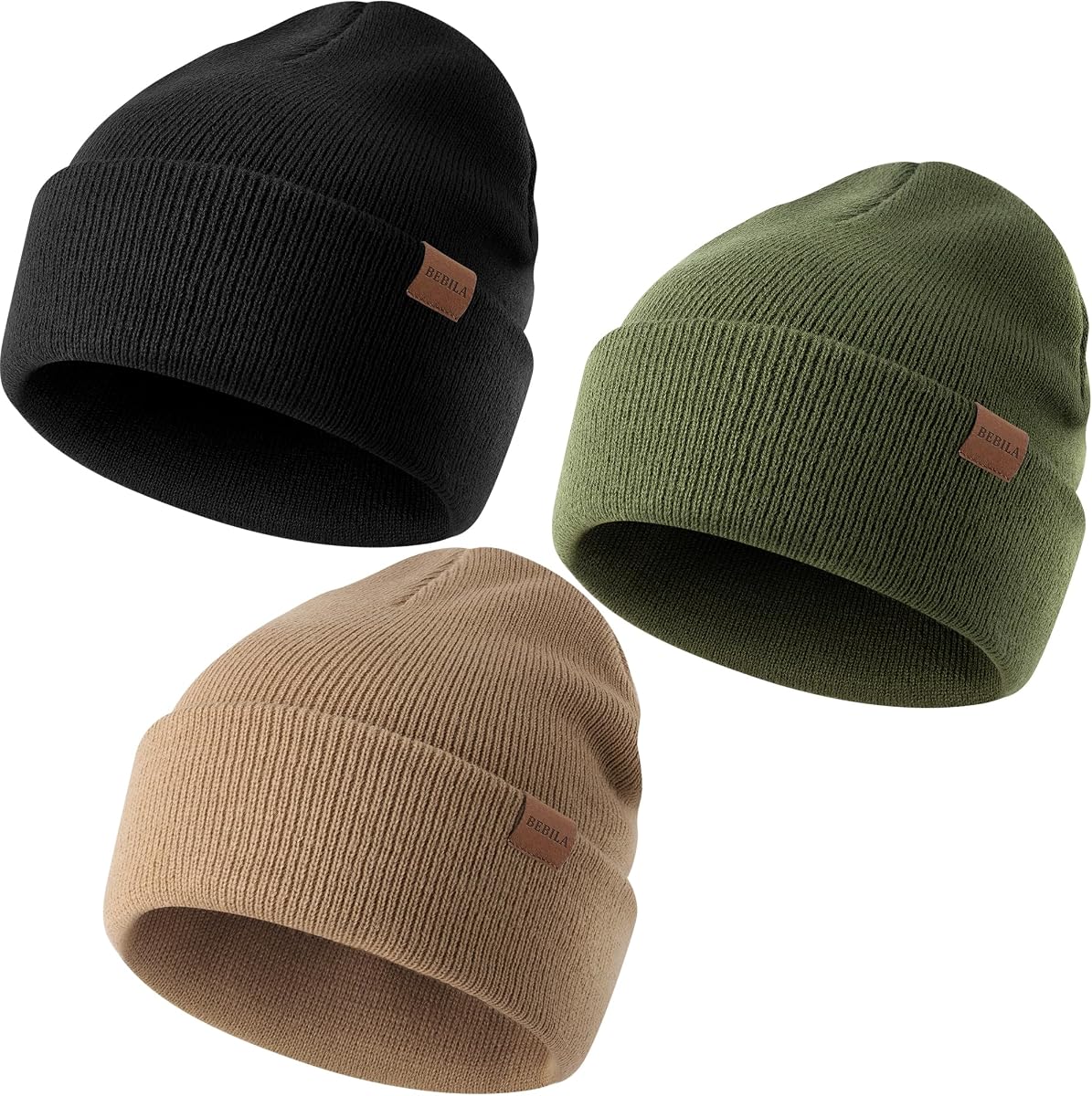 Baby Beanie Toddler Infant Winter Hats kids Warm Knit Caps for Boys Girls
